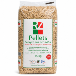 Pellet RZ Austria ENplus A1 100% Abete Bianco | Bancale 72 Sacchi 15 kg
